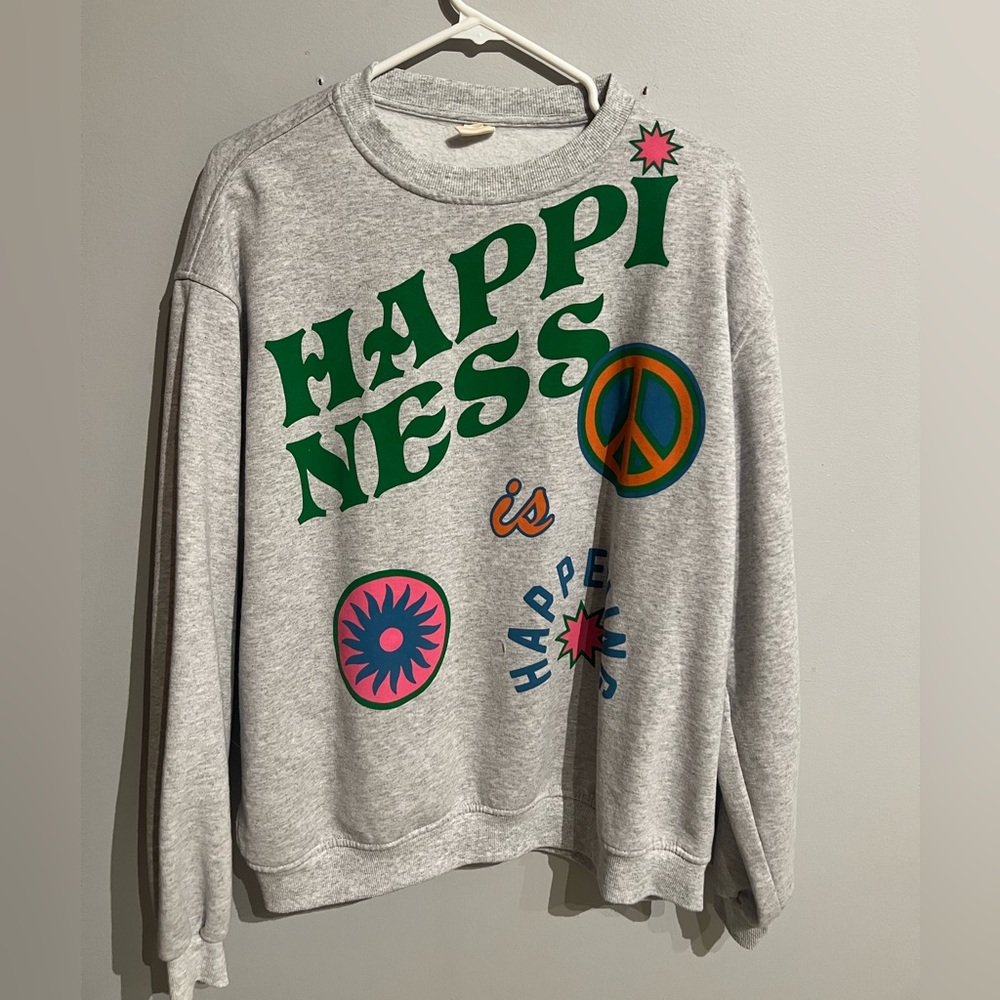 Grey urban outfitters crew neck